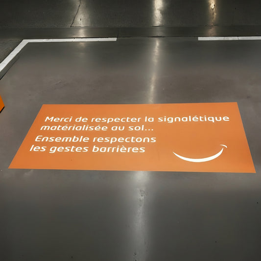 Adhésif de sol - sticker pour sol