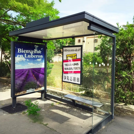 Affiche Abri de bus