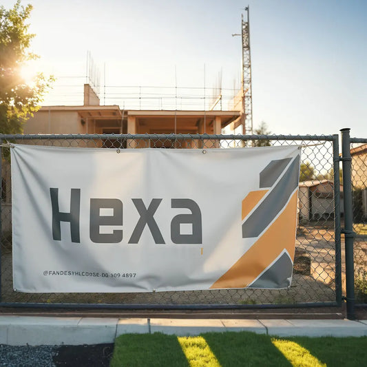 Banderole echafaudage ou chantier