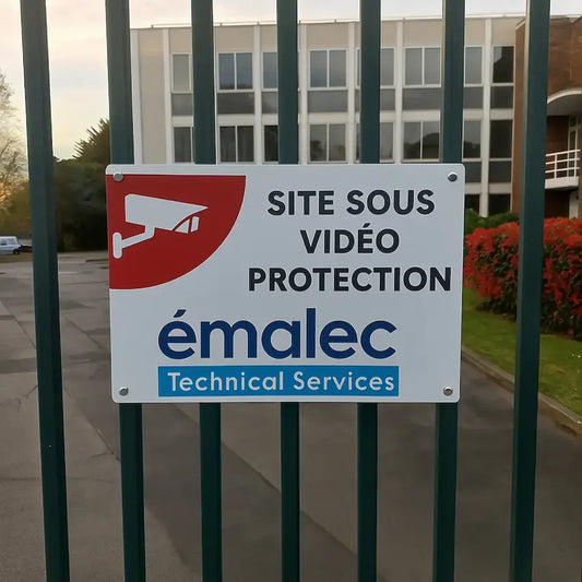 Panneau Akilux 3,5 mm personnalisé – impression pas chère pour signalétique extérieure et chantier