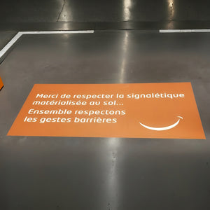 Adhésif de sol - sticker pour sol