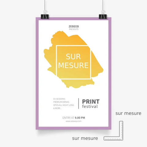 Affiche Poster Sur-Mesure