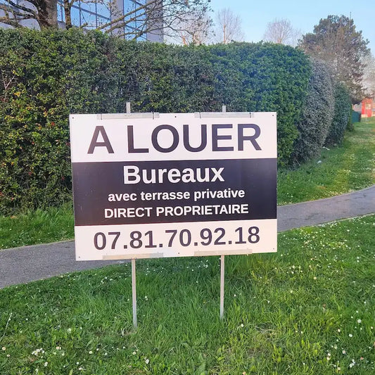 Panneau Akilux 4,5mm "a louer"