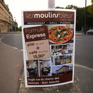 Panneau Akilux 3.5mm restaurant